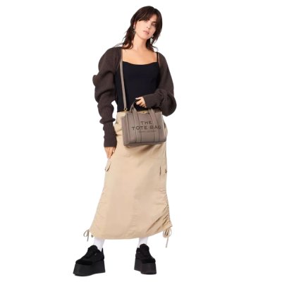 THE LEATHER SMALL TOTE BAG